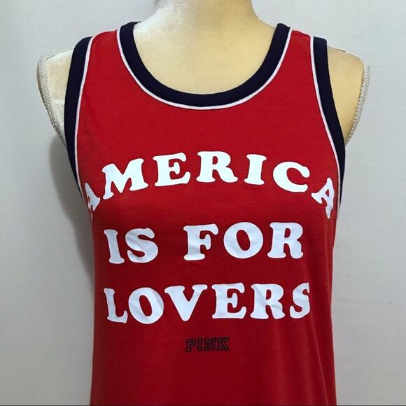 Victoria's Secret PINK NWT Tank Top women XS - Picture 2 of 8